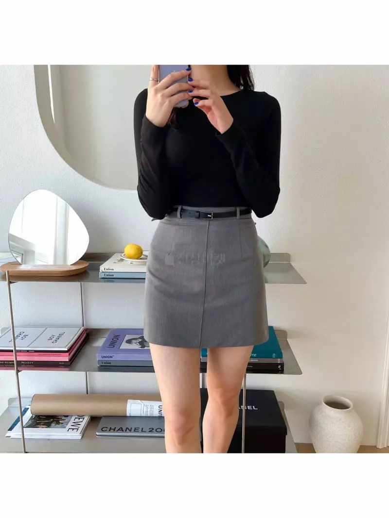 Srap - Korean Women Fashion - #momslook - Mati Mini Skirt - 8