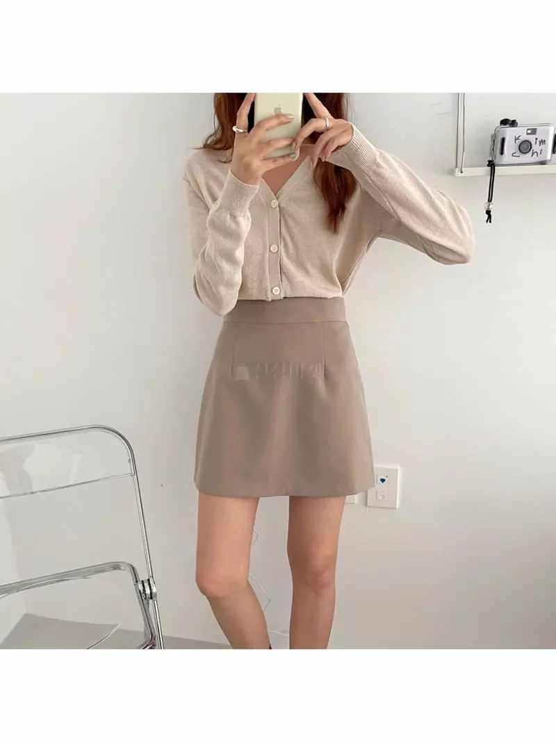 Srap - Korean Women Fashion - #momslook - Mamoi Skirt