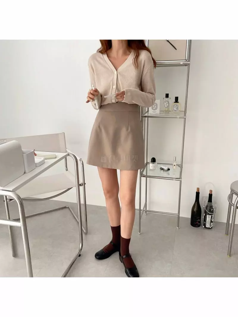 Srap - Korean Women Fashion - #momslook - Mamoi Skirt - 5