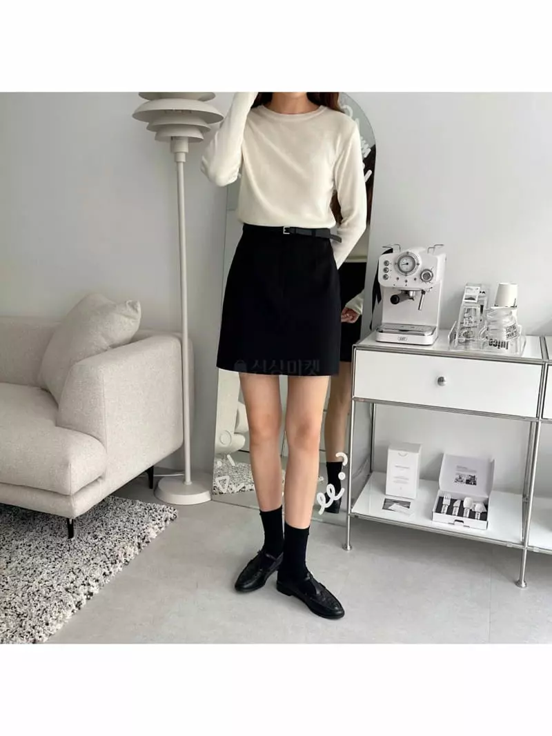 Srap - Korean Women Fashion - #momslook - Lito Skirt - 12