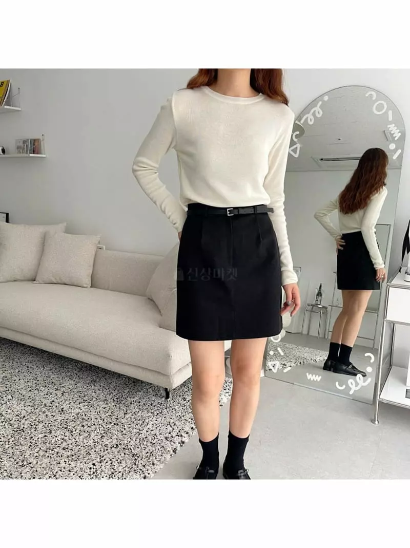 Srap - Korean Women Fashion - #momslook - Lito Skirt - 6