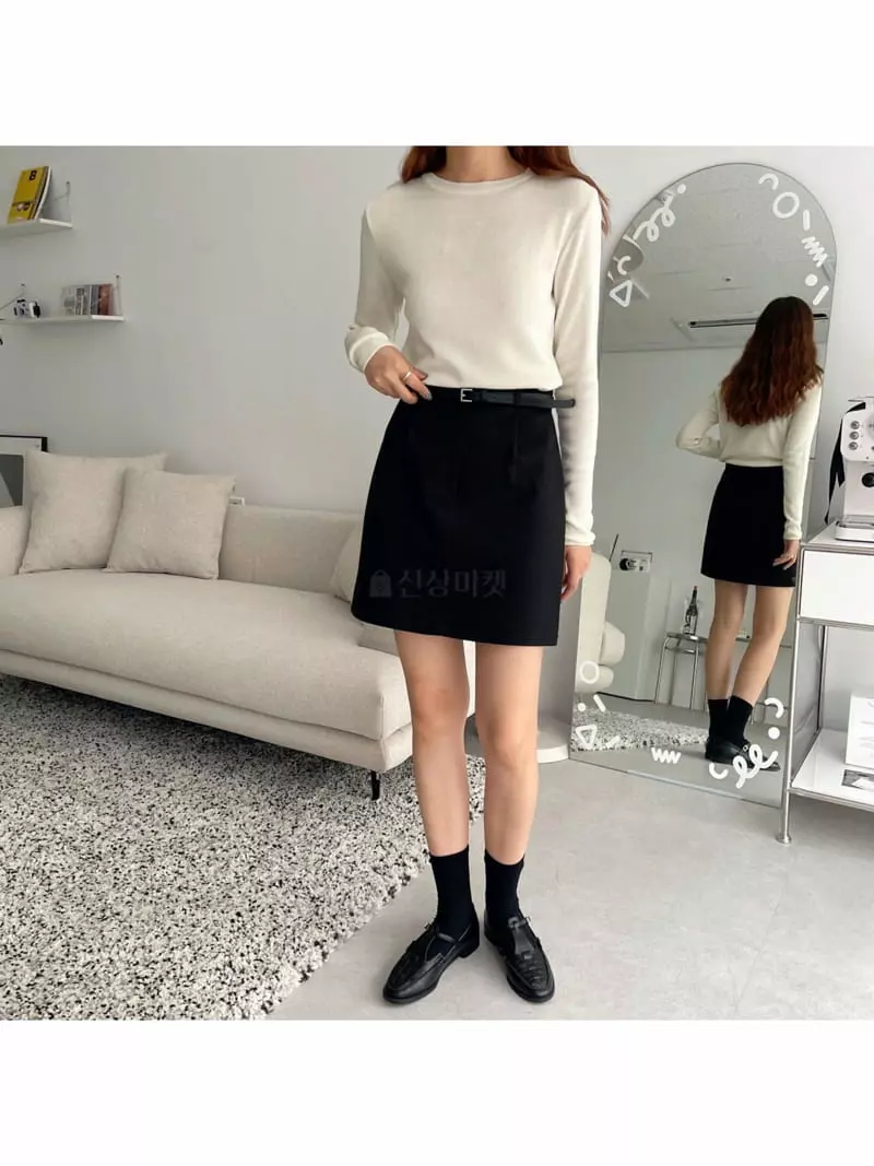 Srap - Korean Women Fashion - #momslook - Lito Skirt - 8