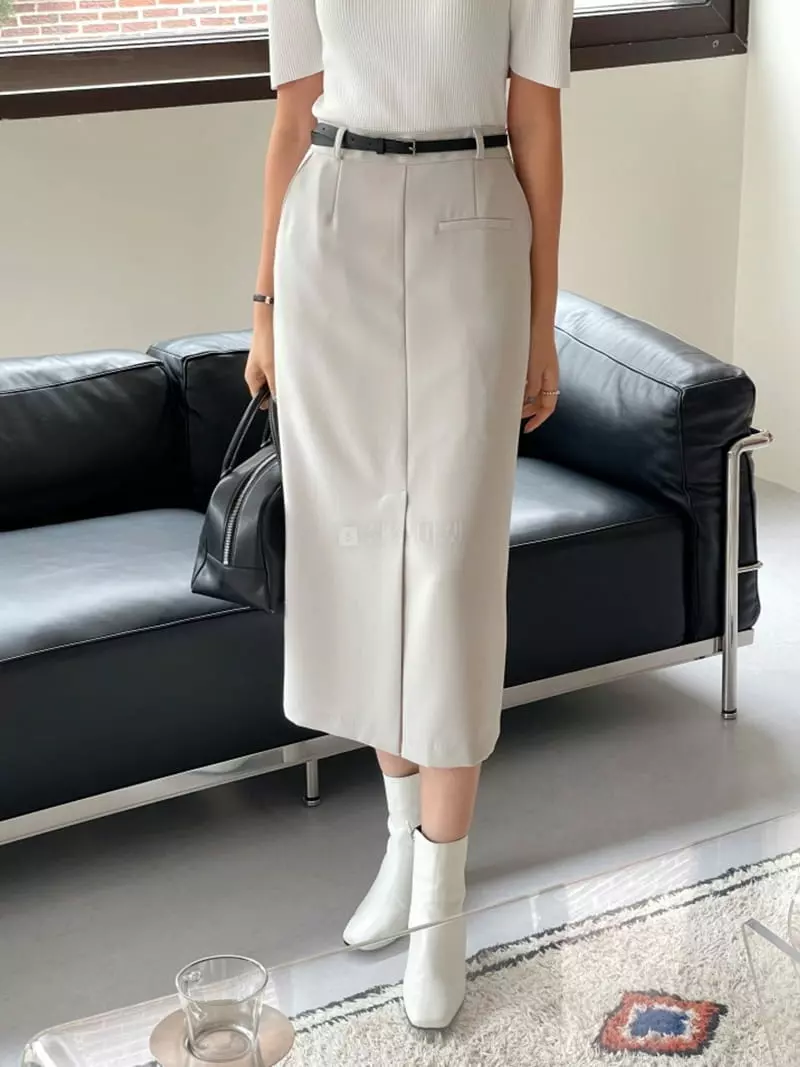 Srap - Korean Women Fashion - #momslook - Lojet Skirt - 7