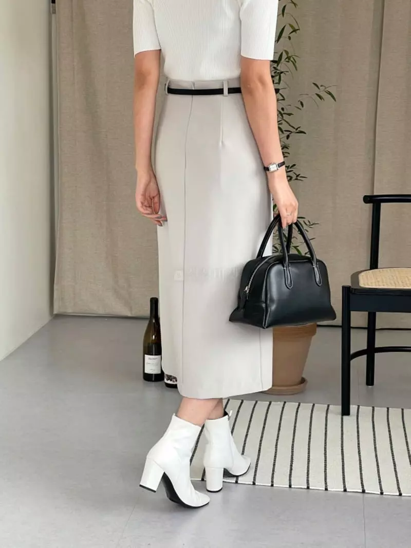 Srap - Korean Women Fashion - #momslook - Lojet Skirt - 9