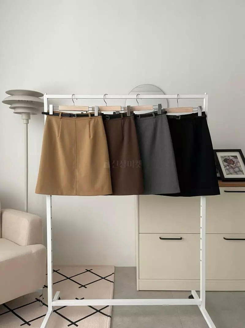 Srap - Korean Women Fashion - #momslook - Dick Skirt - 12