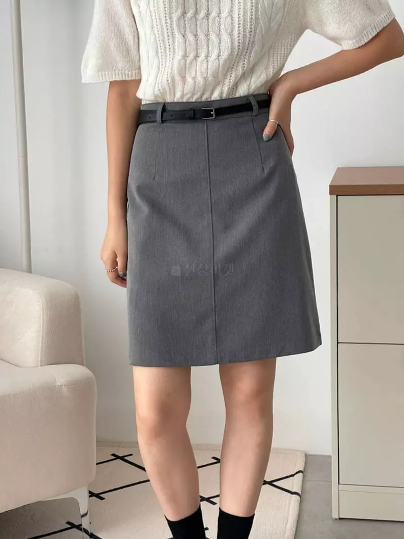 Srap - Korean Women Fashion - #momslook - Dick Skirt - 8