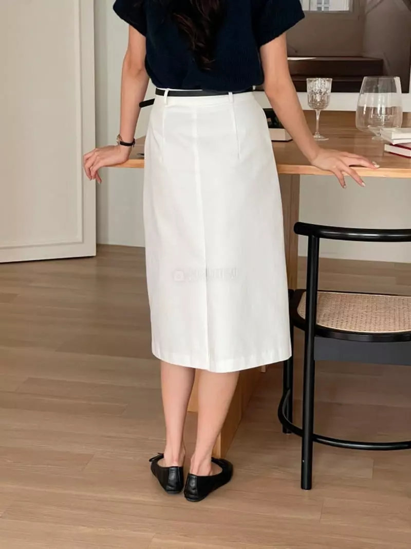 Srap - Korean Women Fashion - #momslook - Nock Skirt - 11