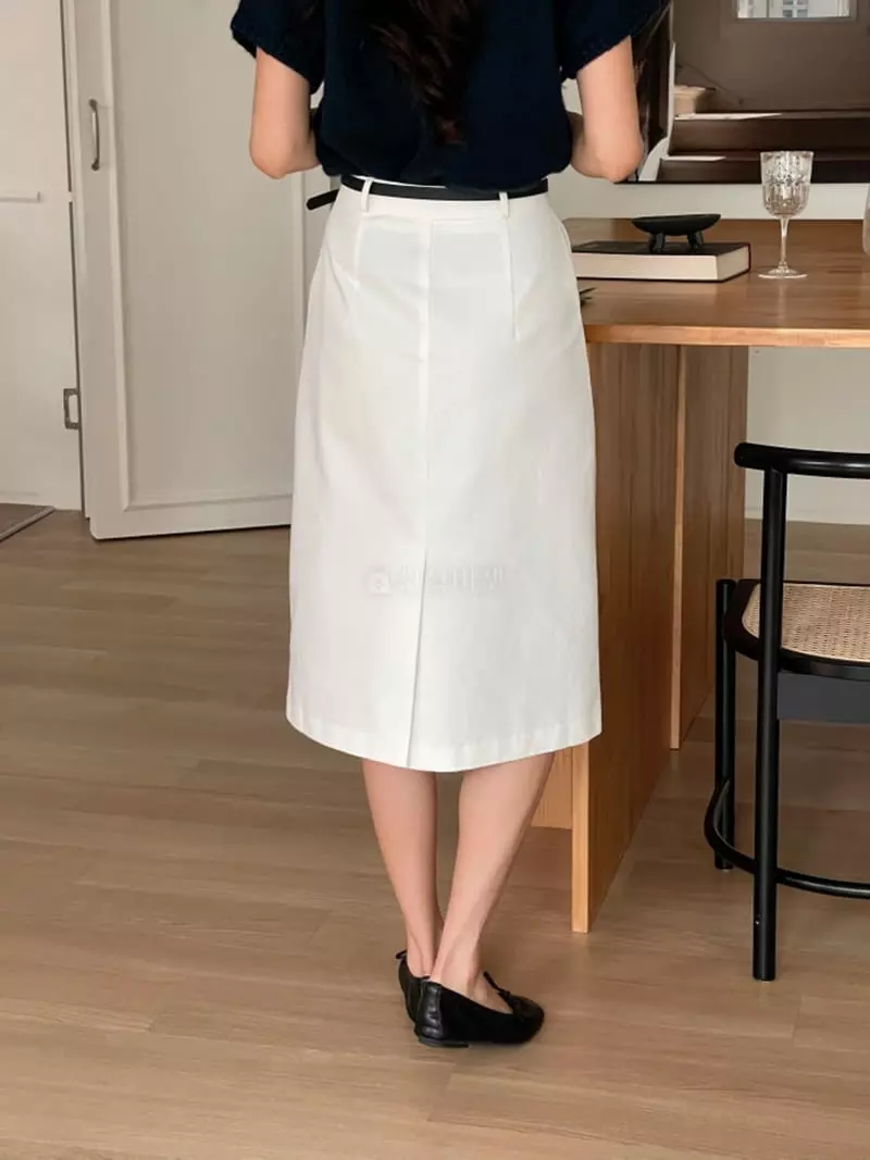 Srap - Korean Women Fashion - #momslook - Nock Skirt - 2