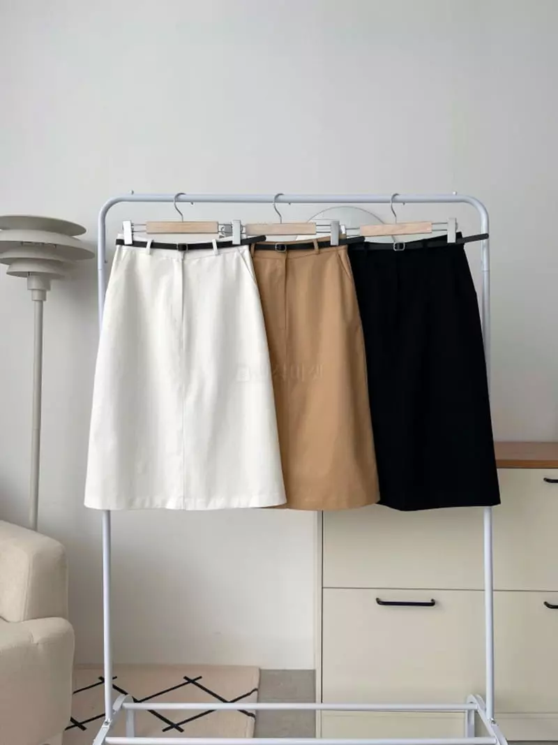 Srap - Korean Women Fashion - #momslook - Nock Skirt - 6