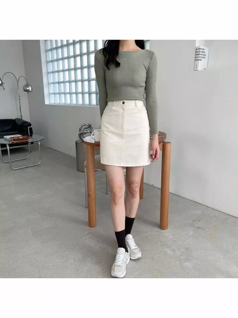 Srap - Korean Women Fashion - #restrostyle - Salty Skirt - 2