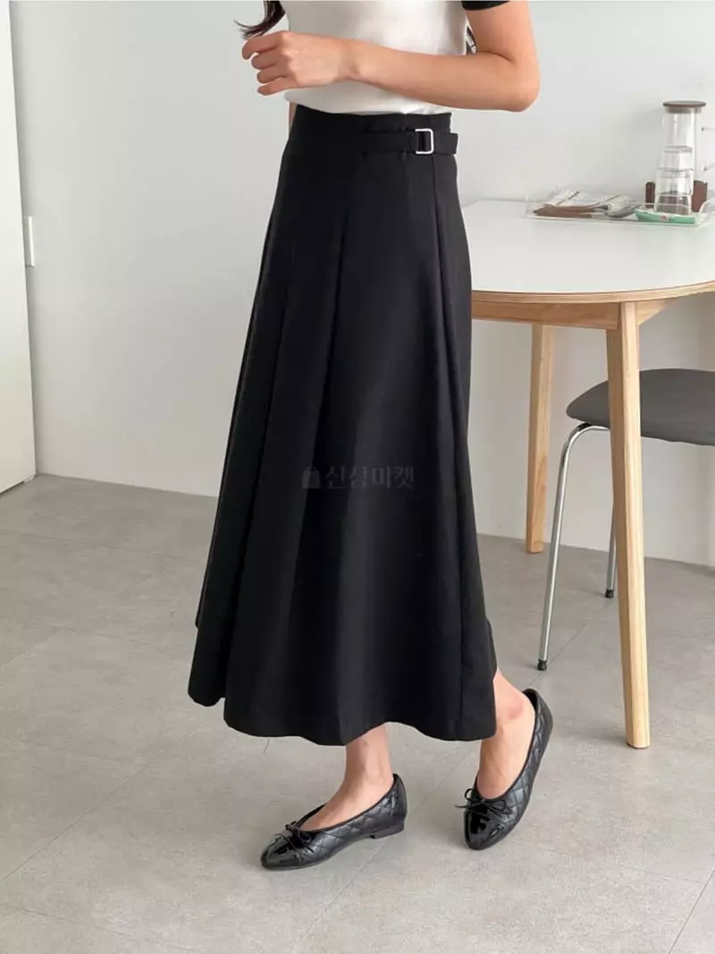 Srap - Korean Women Fashion - #romanticstyle - Kidden Skirt - 12