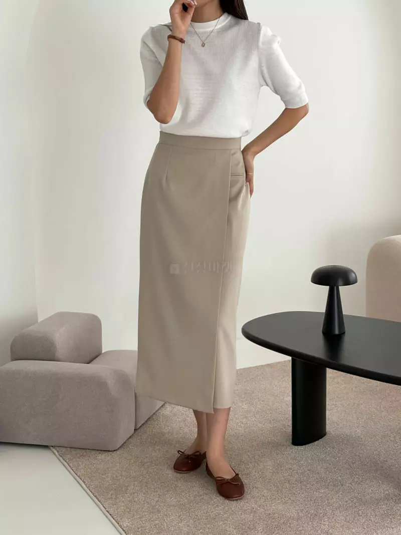 Srap - Korean Women Fashion - #romanticstyle - Onz Skirt - 8