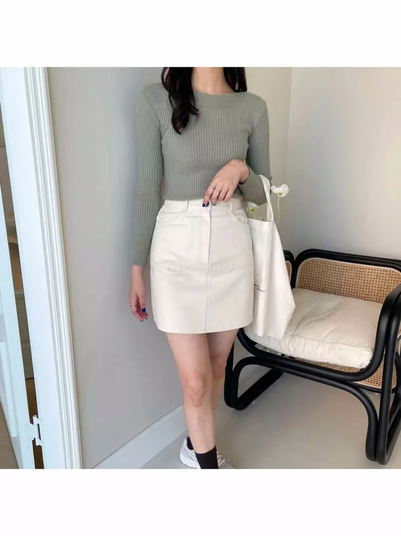 Srap - Korean Women Fashion - #thatsdarling - Salty Skirt - 5