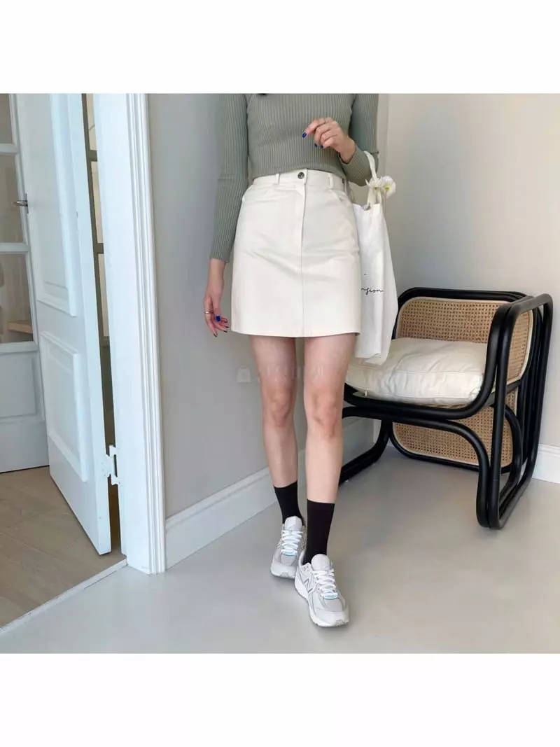 Srap - Korean Women Fashion - #thelittlethings - Salty Skirt - 6