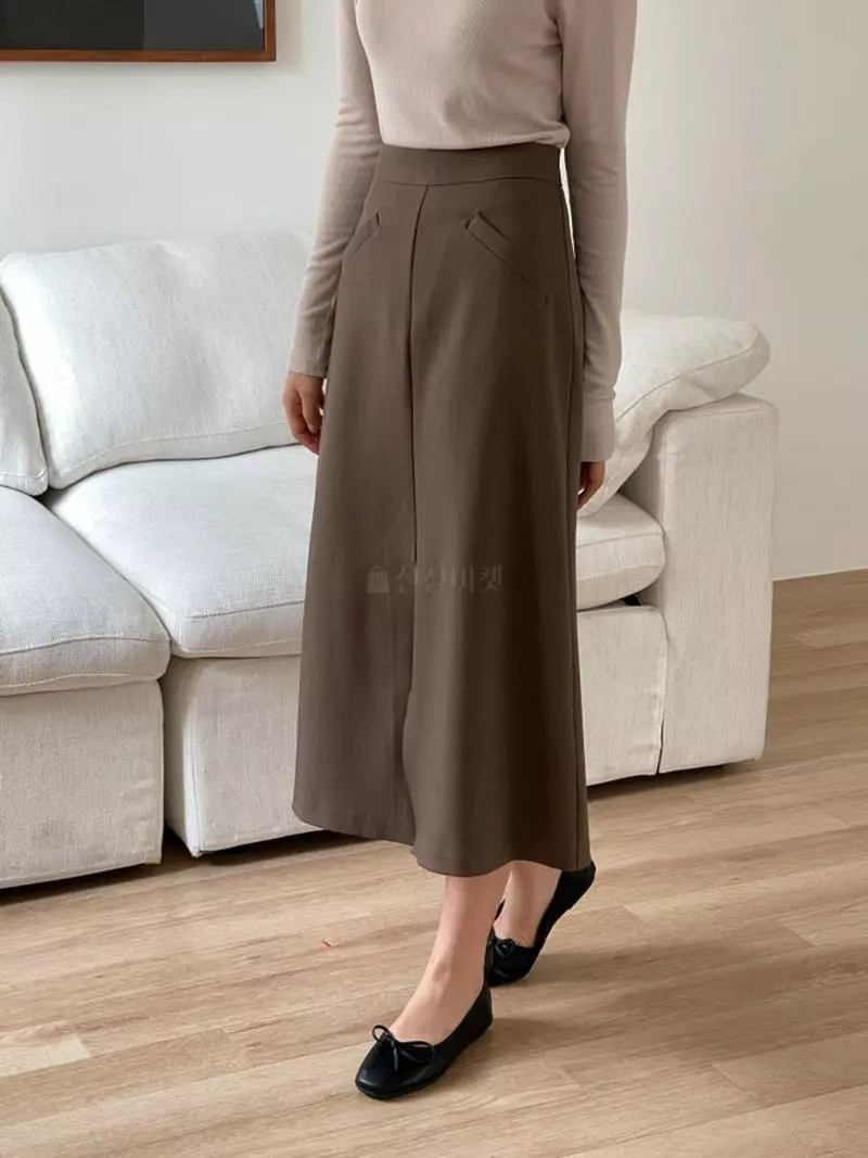 Srap - Korean Women Fashion - #thatsdarling - Blat Skirt - 4