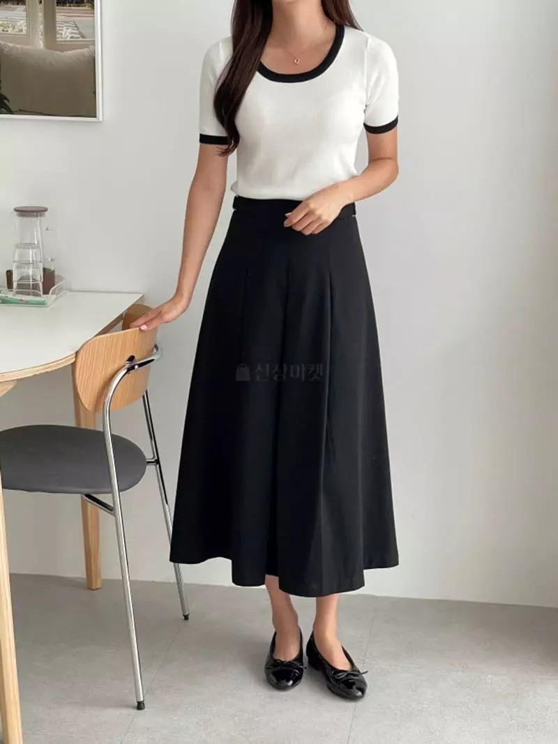 Srap - Korean Women Fashion - #vintageinspired - Kidden Skirt - 8