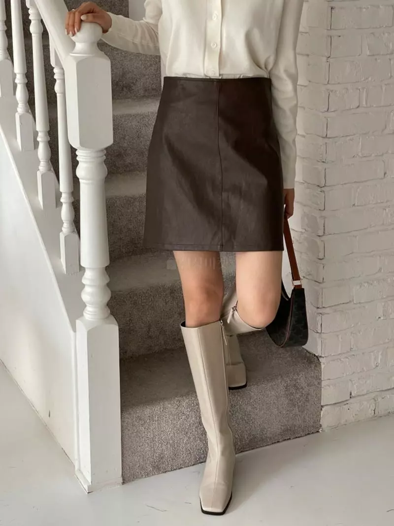 Srap - Korean Women Fashion - #vintageinspired - What's Skirt - 5