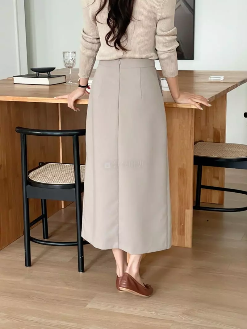 Srap - Korean Women Fashion - #vintageinspired - Ash Skirt