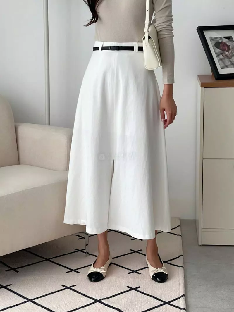 Srap - Korean Women Fashion - #vintagekidsstyle - Clean Skirt - 8