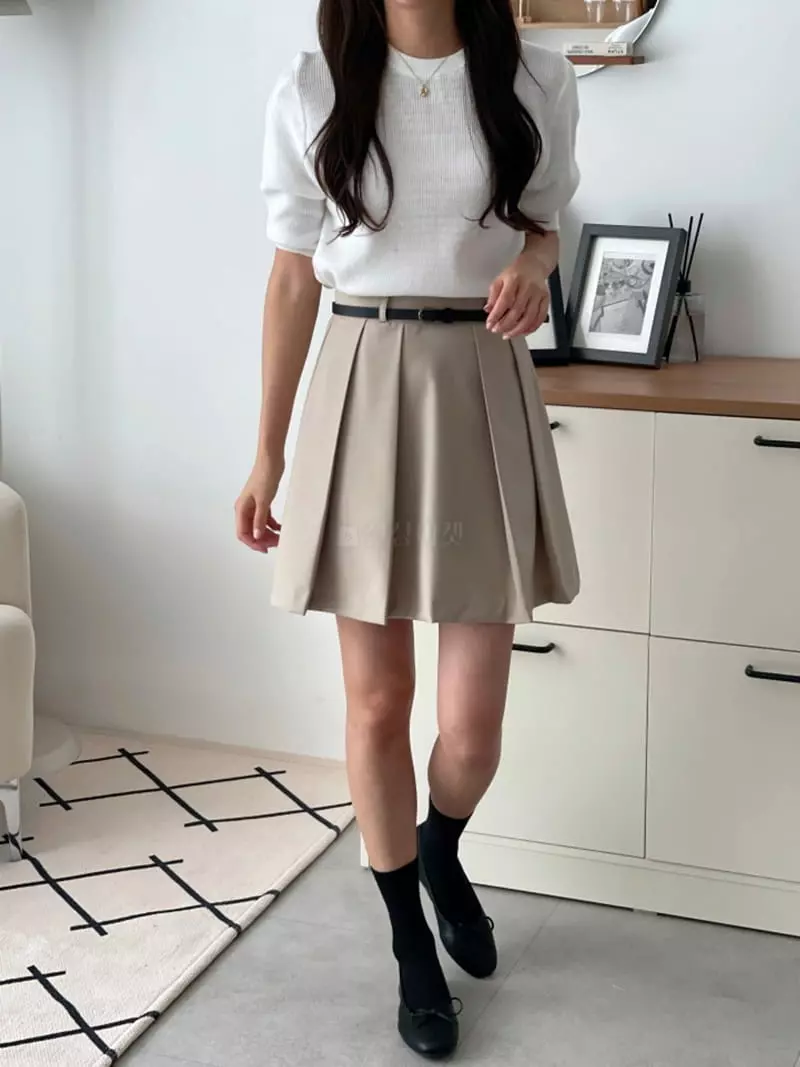 Srap - Korean Women Fashion - #vintagekidsstyle - Coi Skirt - 7