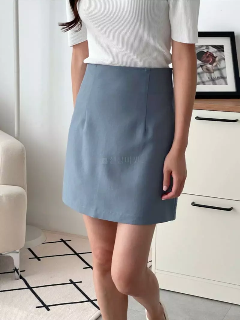 Srap - Korean Women Fashion - #momslook - Hi Mini Skirt - 4