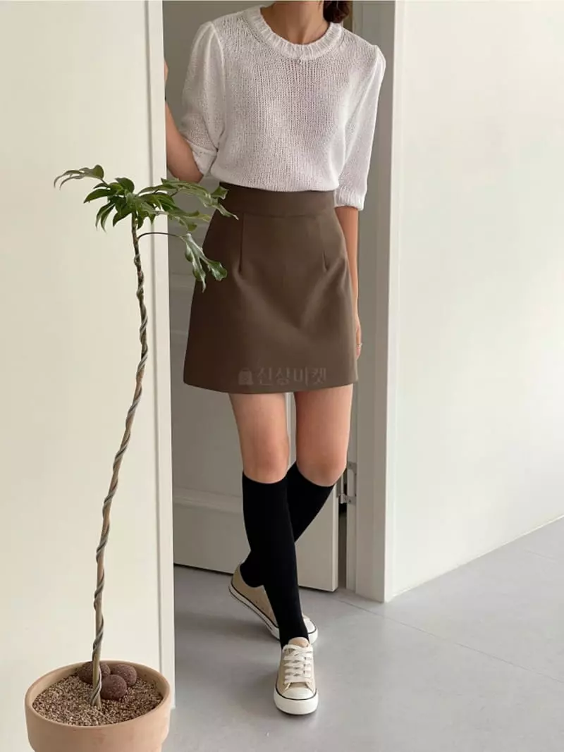 Srap - Korean Women Fashion - #womensfashion - Kiem Skirt - 8