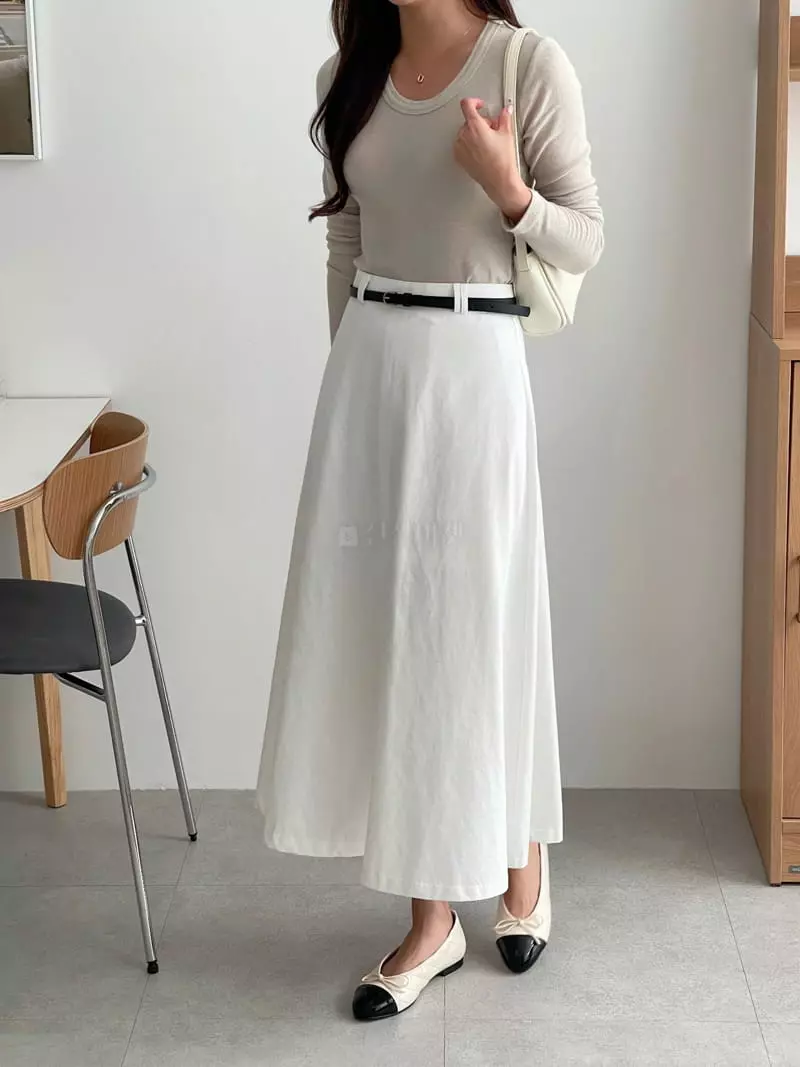Srap - Korean Women Fashion - #womensfashion - Clean Skirt - 2