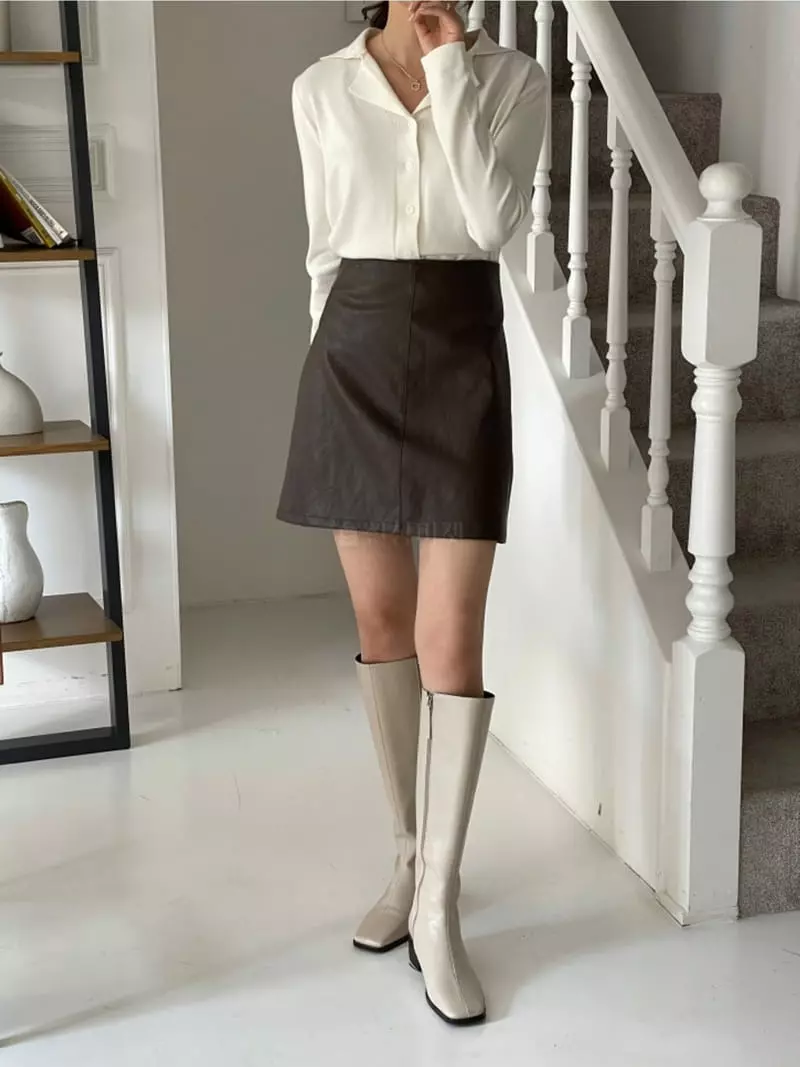 Srap - Korean Women Fashion - #momslook - What's Skirt - 4