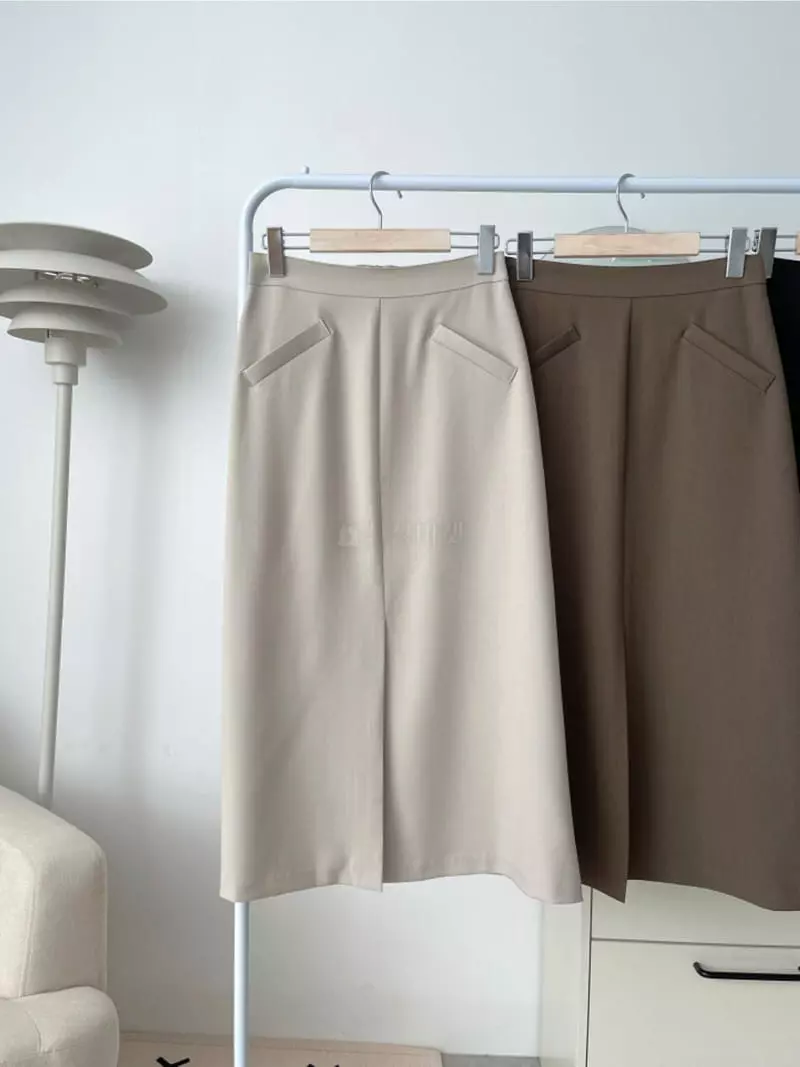 Srap - Korean Women Fashion - #womensfashion - Blat Skirt - 12