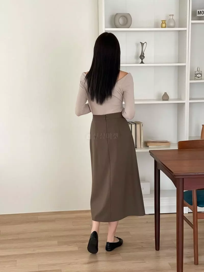 Srap - Korean Women Fashion - #womensfashion - Blat Skirt - 6