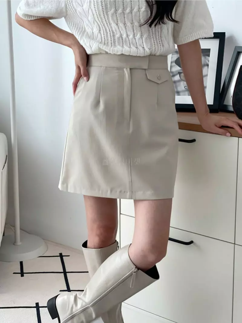 Srap - Korean Women Fashion - #womensfashion - Mue Skirt - 6