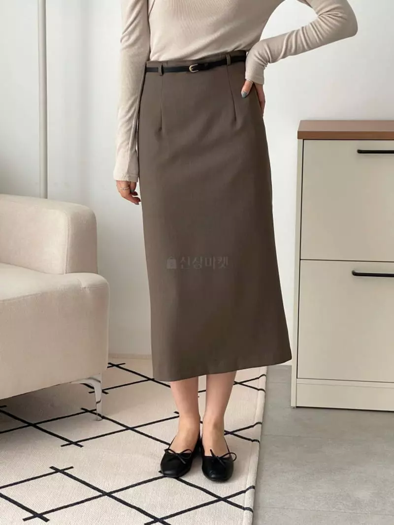 Srap - Korean Women Fashion - #momslook - Merried Skirt - 4