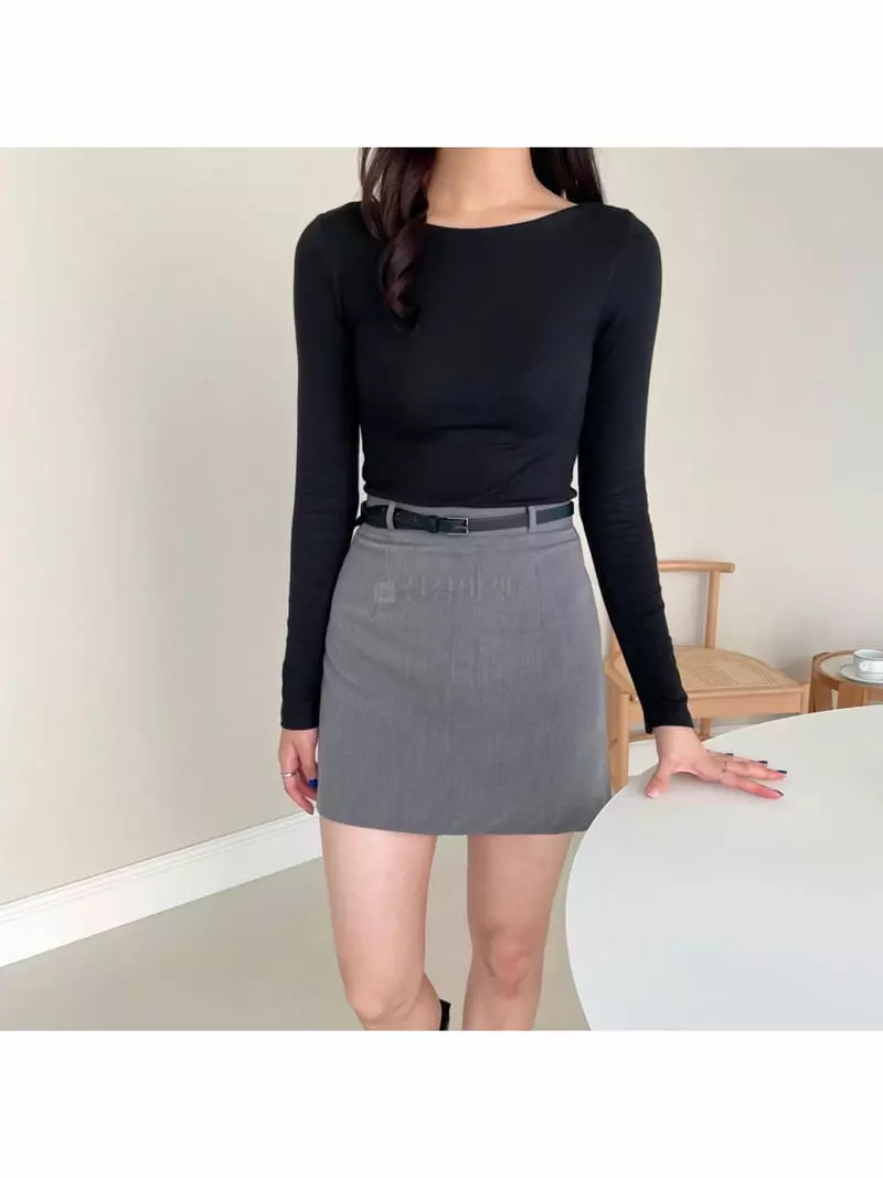 Srap - Korean Women Fashion - #womensfashion - Mati Mini Skirt - 5