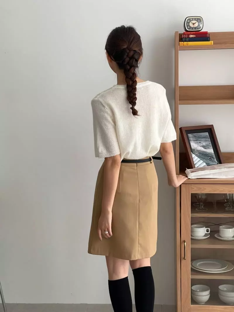 Srap - Korean Women Fashion - #womensfashion - Dick Skirt - 5