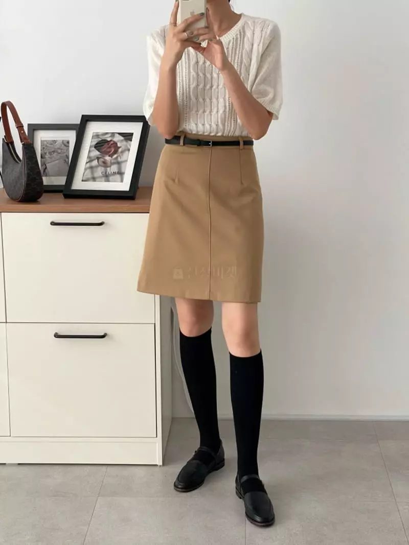 Srap - Korean Women Fashion - #womensfashion - Dick Skirt - 7
