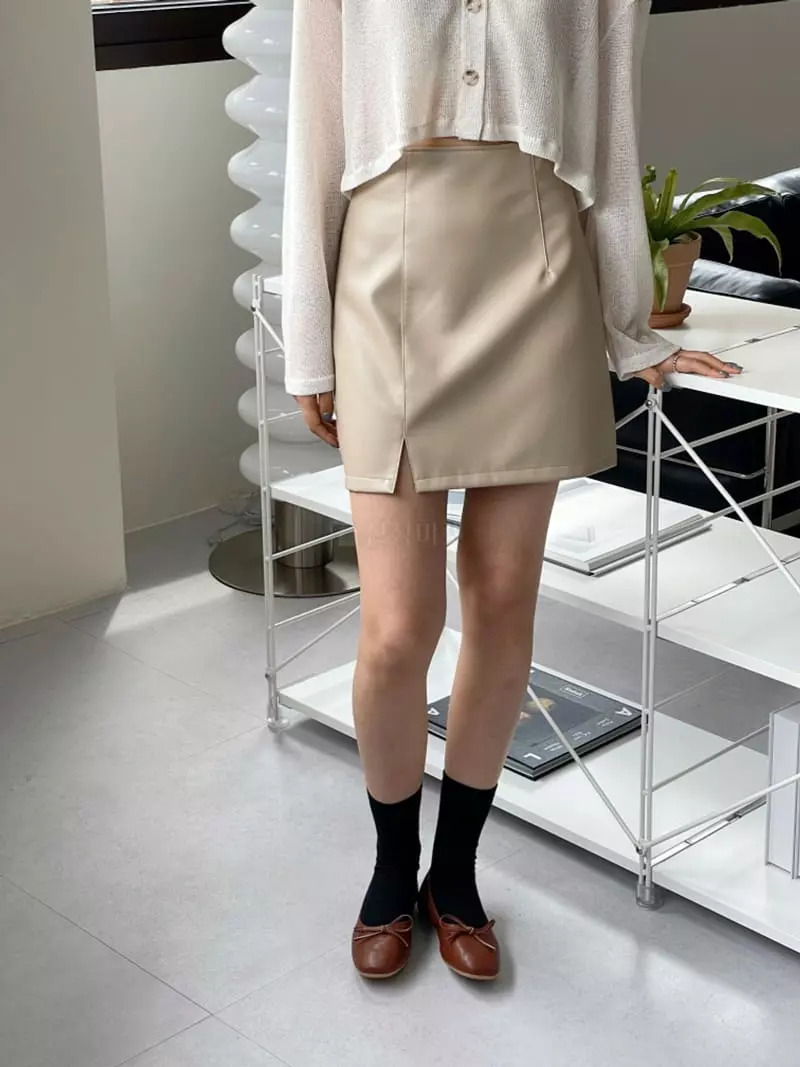 Srap - Korean Women Fashion - #womensfashion - Dive Skirt - 5
