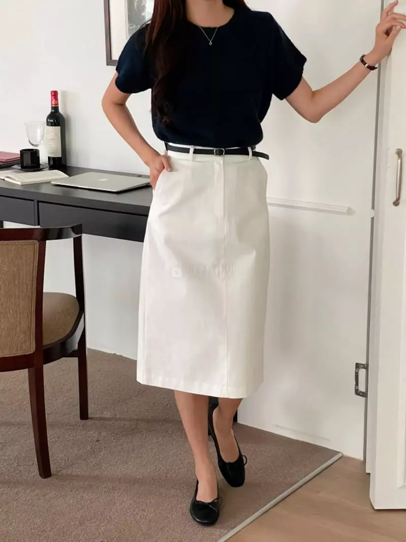 Srap - Korean Women Fashion - #womensfashion - Nock Skirt