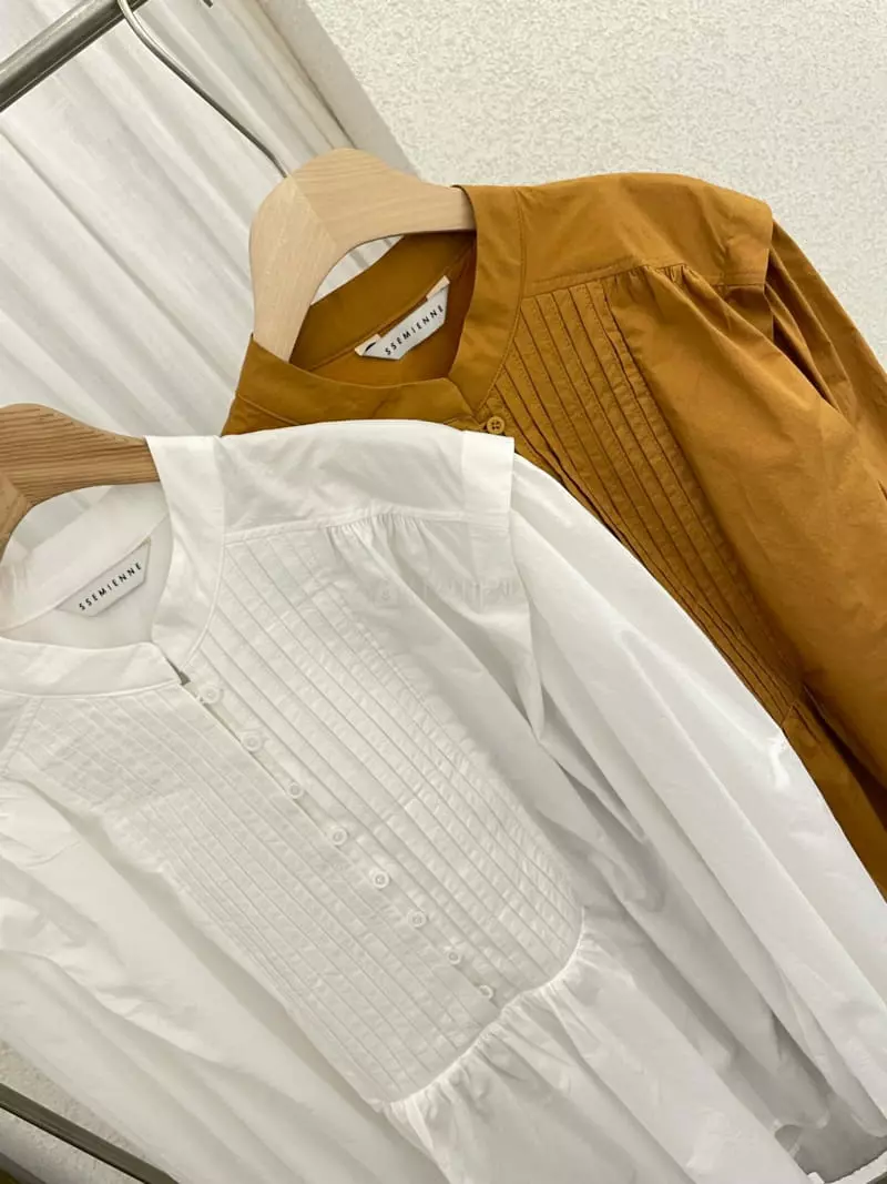 Ssemienne - Korean Women Fashion - #momslook - Masion Blouse - 9