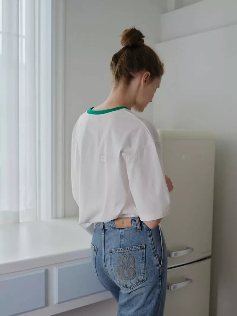Ssemienne - Korean Women Fashion - #momslook - Memory Tee - 6