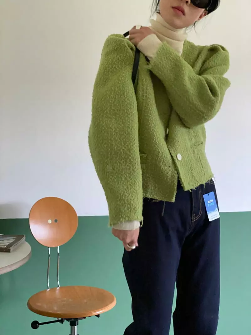 Ssemienne - Korean Women Fashion - #momslook - Puff Jacket - 5