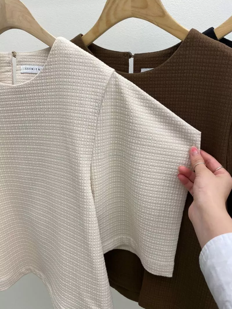 Ssemienne - Korean Women Fashion - #pursuepretty - Triple Blouse - 11