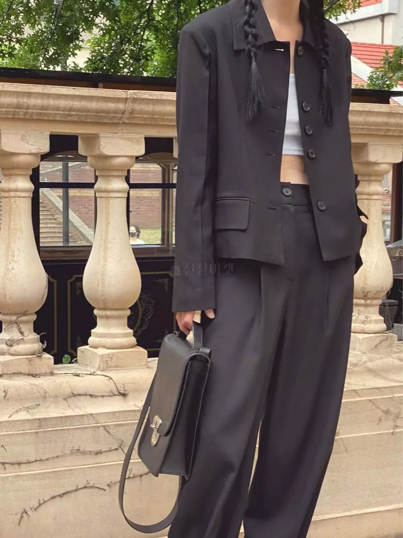 Ssemienne - Korean Women Fashion - #restrostyle - Ellen Jacket - 9