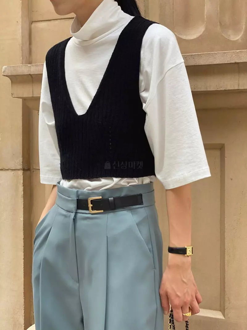 Ssemienne - Korean Women Fashion - #restrostyle - Ana Bustier  - 6