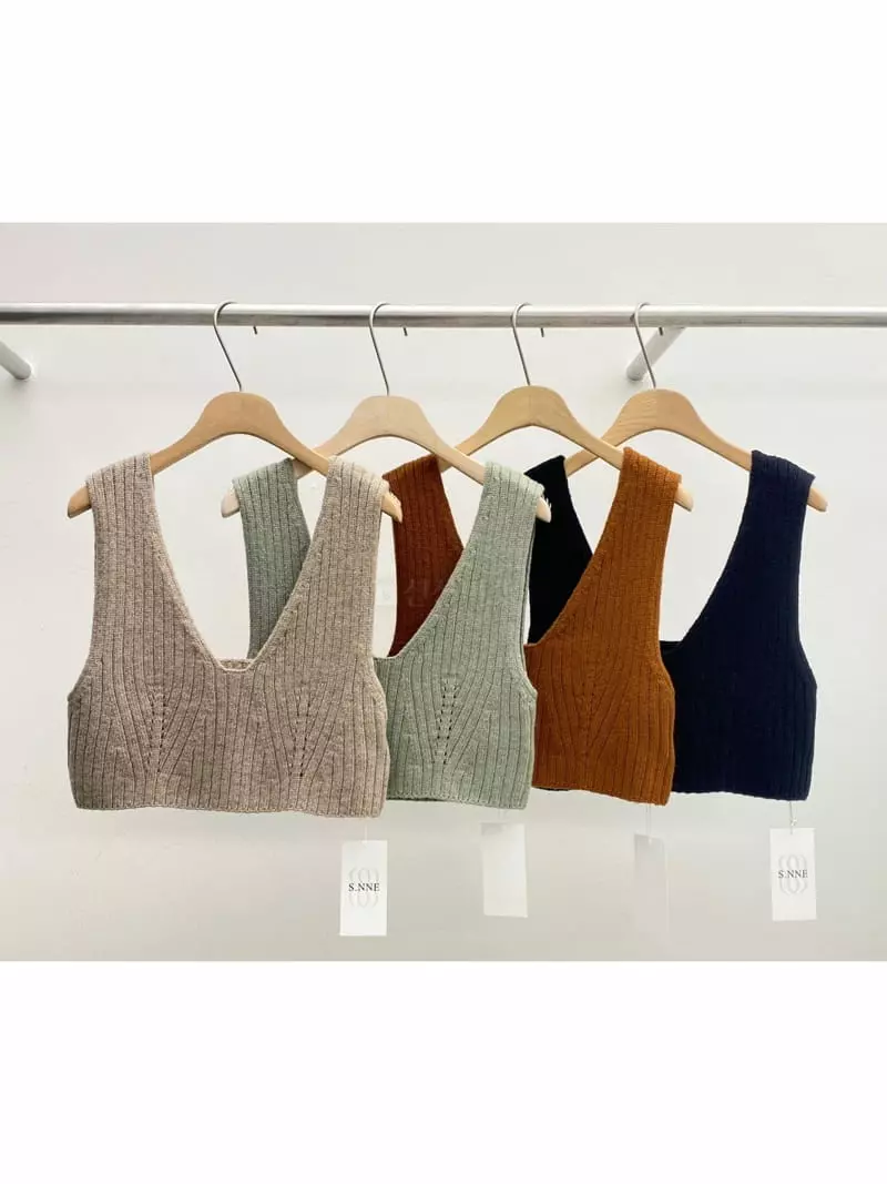 Ssemienne - Korean Women Fashion - #romanticstyle - Ana Bustier  - 7