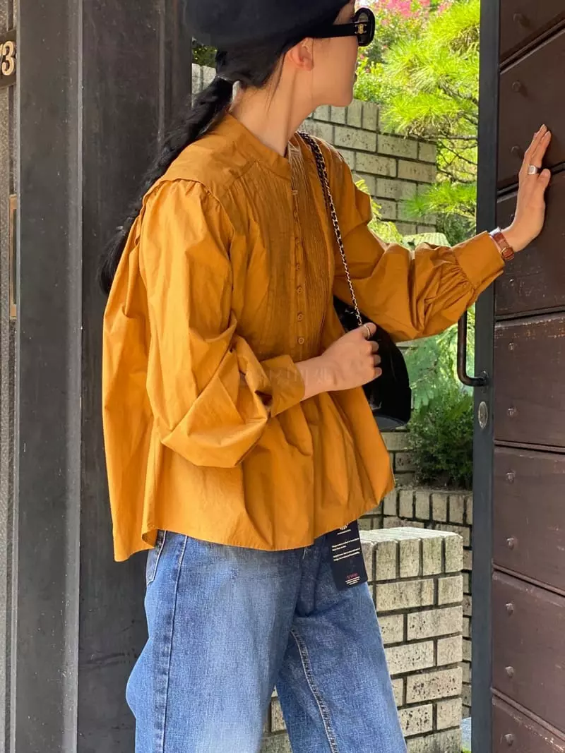 Ssemienne - Korean Women Fashion - #romanticstyle - Masion Blouse - 4