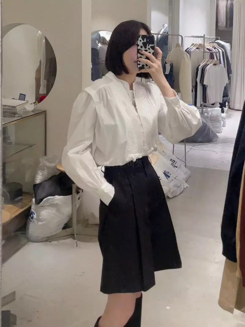 Ssemienne - Korean Women Fashion - #thelittlethings - Masion Blouse - 6