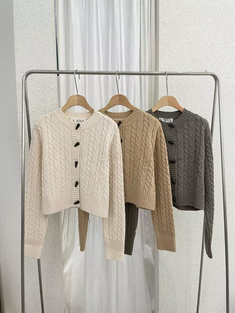 Ssemienne - Korean Women Fashion - #vintageinspired - Tongul Cardigan - 8