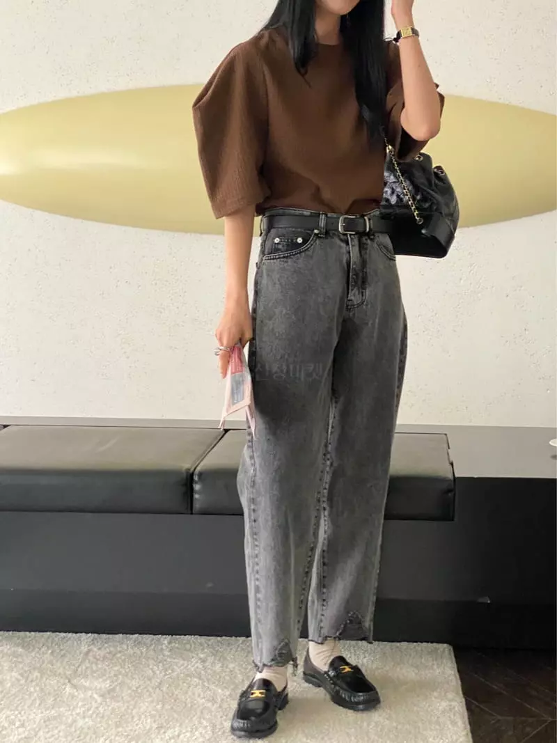Ssemienne - Korean Women Fashion - #womensfashion - Triple Blouse - 2