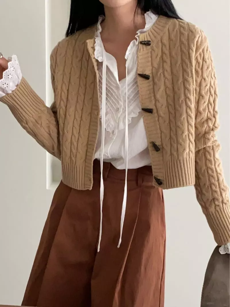 Ssemienne - Korean Women Fashion - #womensfashion - Tongul Cardigan
