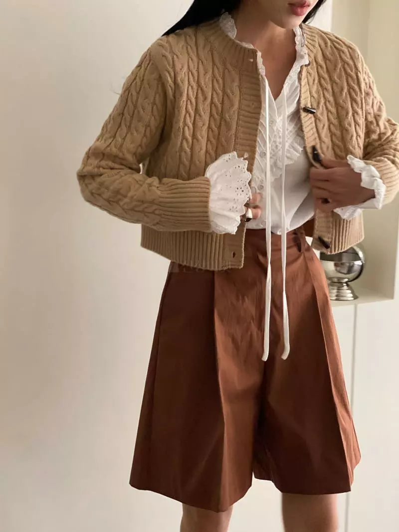 Ssemienne - Korean Women Fashion - #womensfashion - Tongul Cardigan - 3
